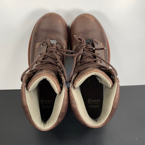 Chippewa Bolville 6 Inch Waterproof Nano Composite Toe Work Boot Mens 8 D - Picture 9 of 12